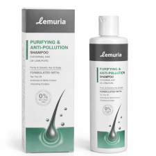 شامپو متعادل کننده چربی پوست سر لموريا | lemuria